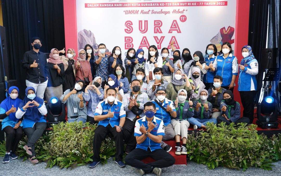 Peragaan Penanganan Awal Korban Luka Tusuk Tim Code Blue RSUD dr Mohamad Soewandhie di Surabaya Great Expo 2022