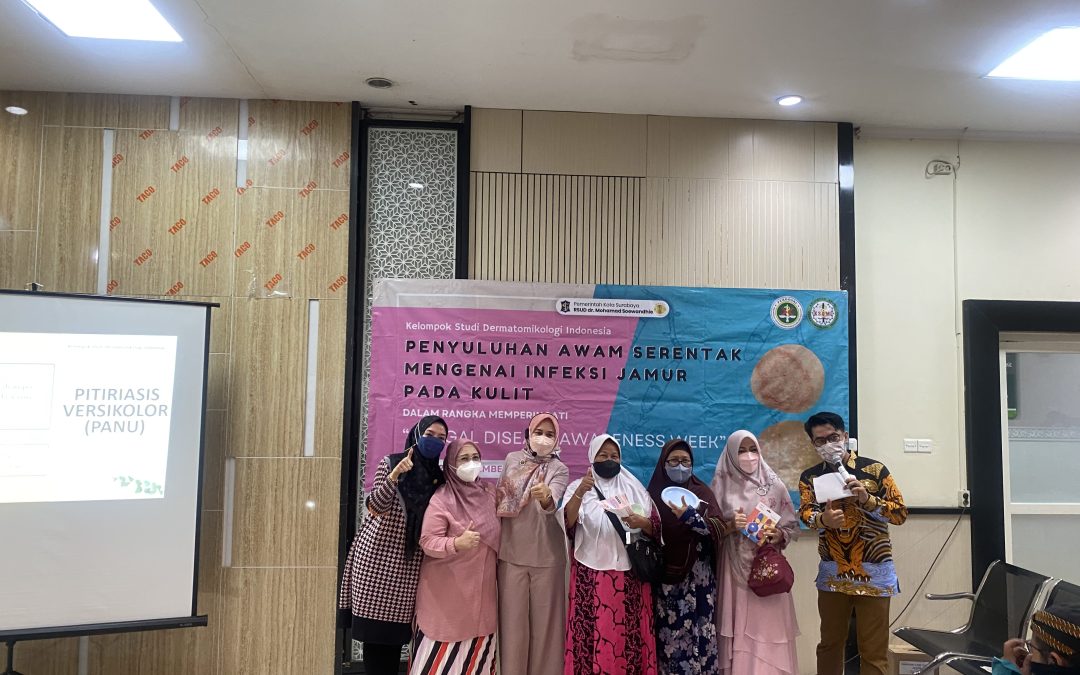 Edukasi Awam tentang Infeksi Jamur pada Kulit dalam Rangka Fungal Disease Awarness Week 2023